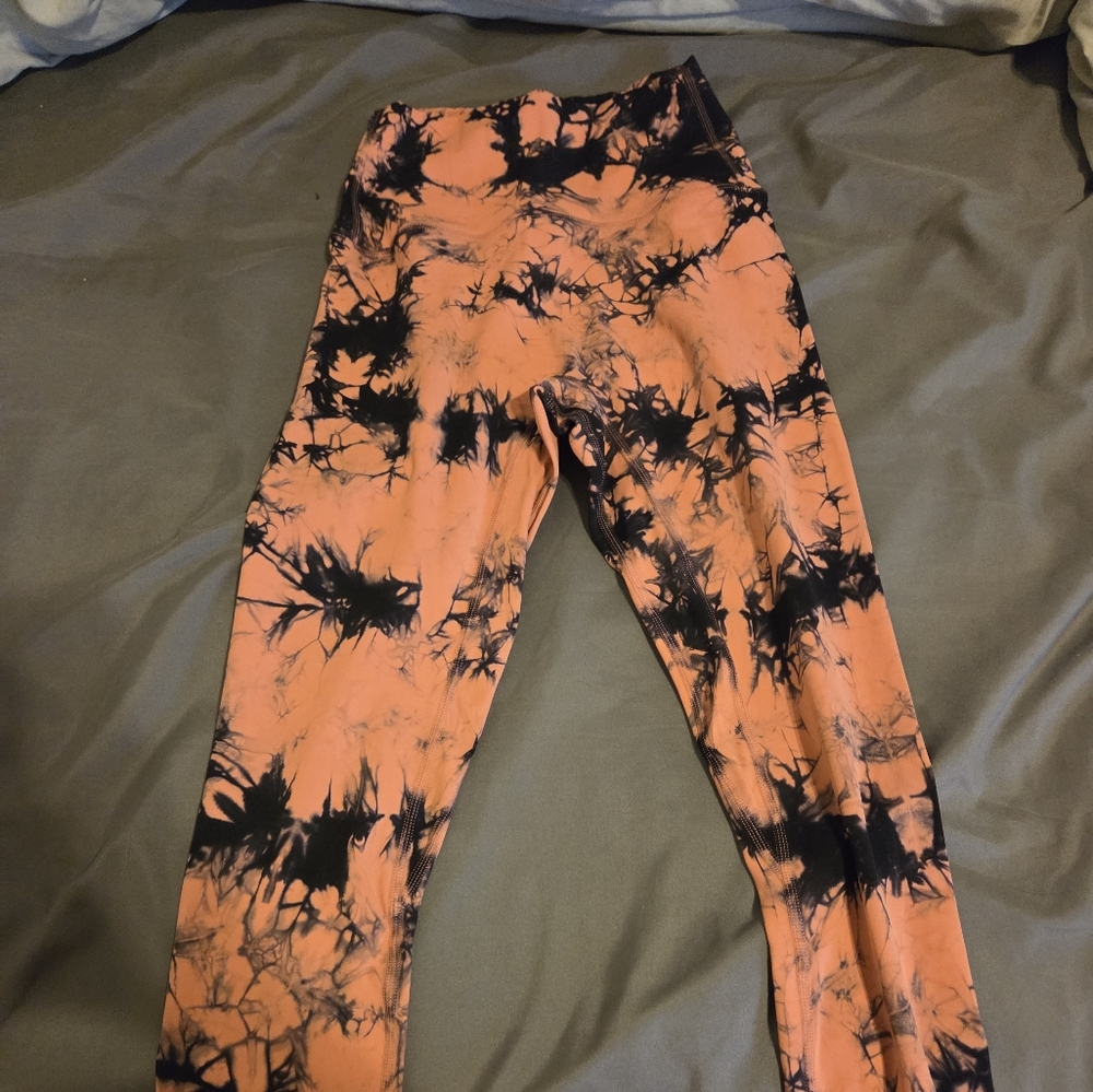 CNC Orange And Black Tie Dye